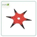 تیغه ستاره‌ای 6 پر علف زن اره‌ ای (yarane-sabz.com)