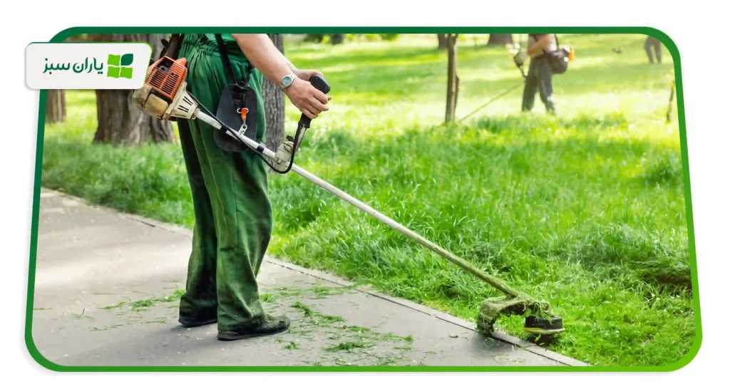 مزایای استفاده از علف زن برقی در فضای شهری (yarane-sabz.com)